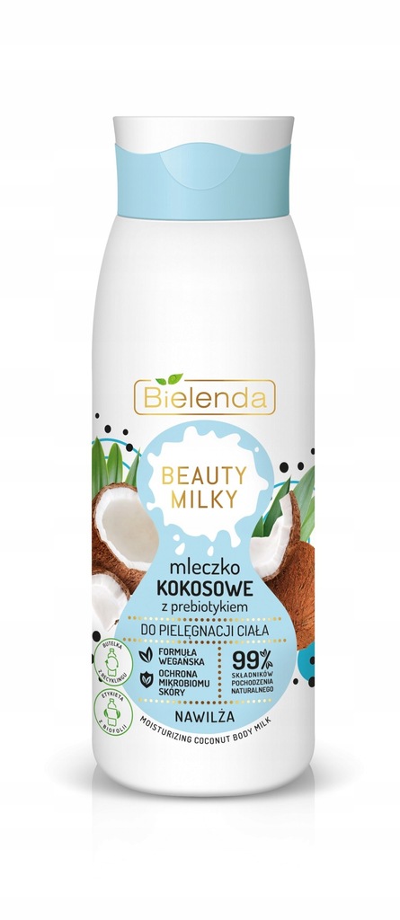 BIEL BEAUTY MILKY Kremowe Mleczko Kokos do ciała