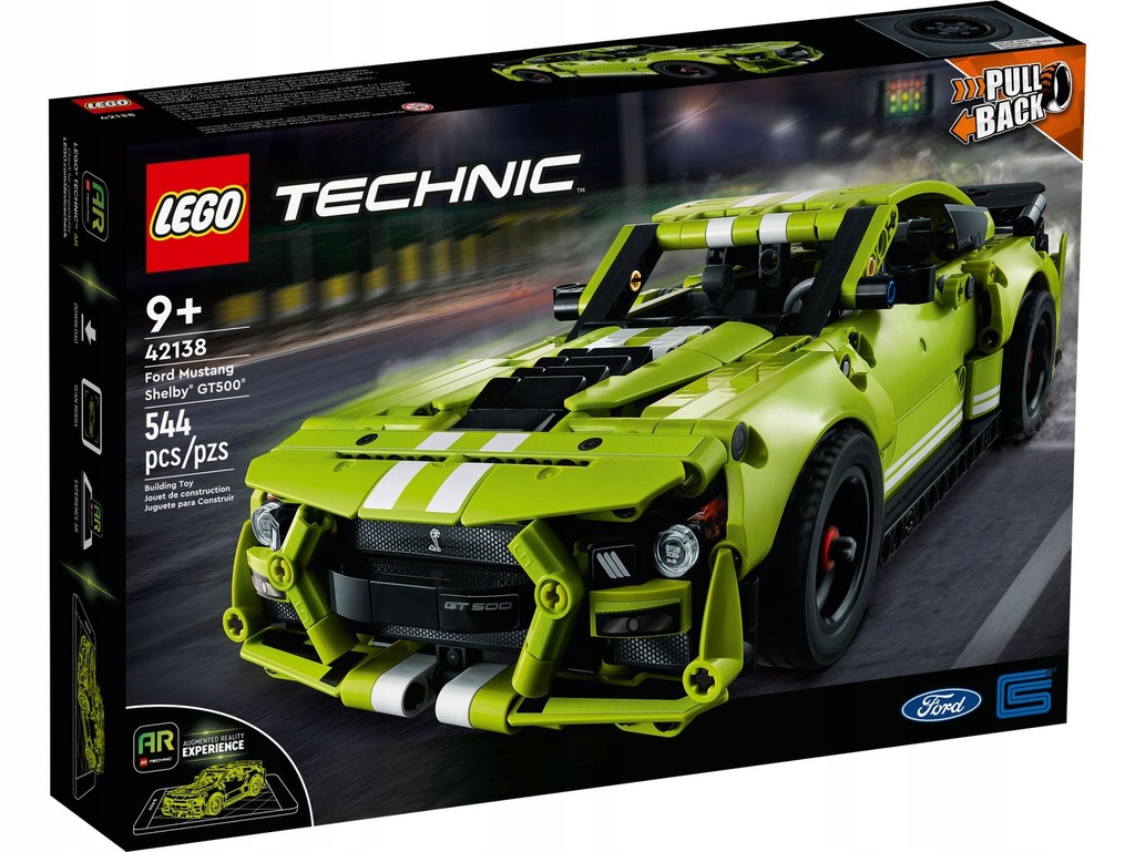 Купить LEGO TECHNIC 42138 Ford Mustang Shelby GT500: отзывы, фото, характеристики в интерне-магазине Aredi.ru