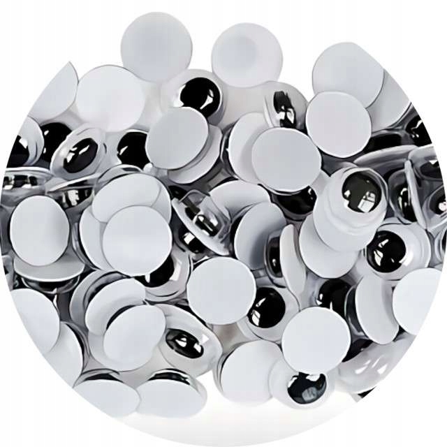 Oczy ruchome oczka dekoracyjne ozdobne kreatywne