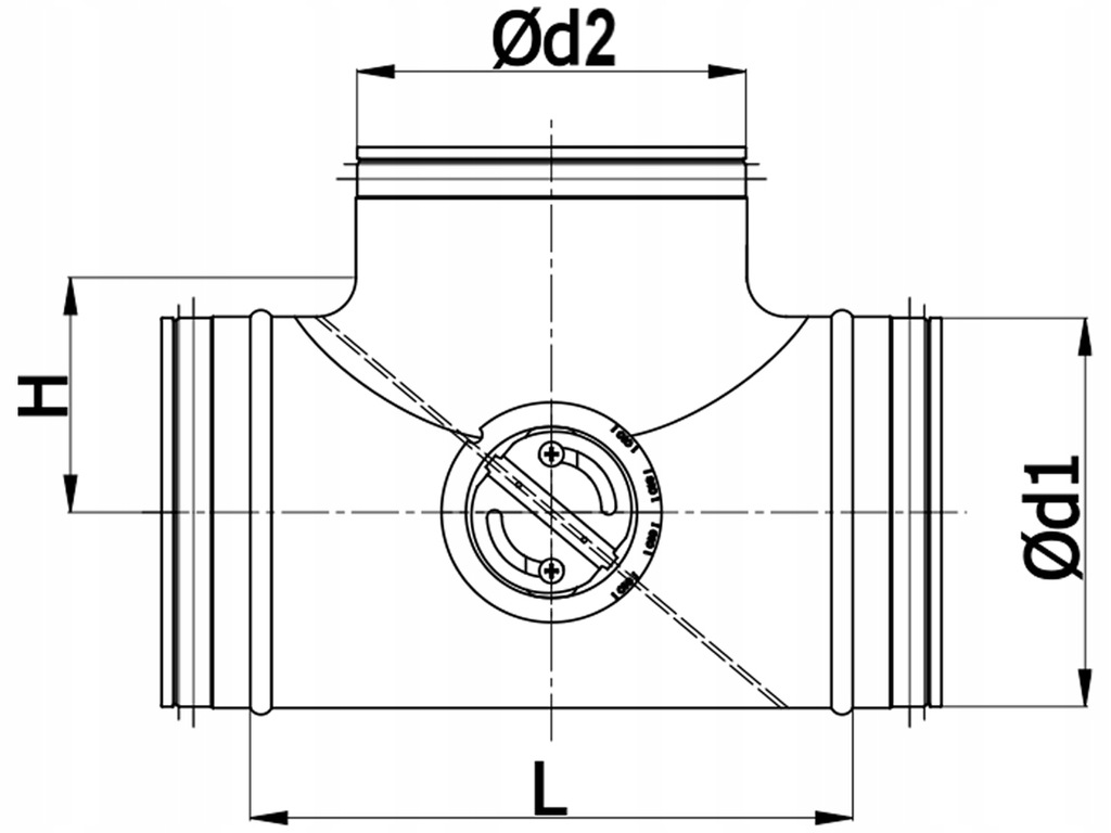 Купить Дроссель с байпасом, ручной, трехходовой, 315мм: отзывы, фото и ...