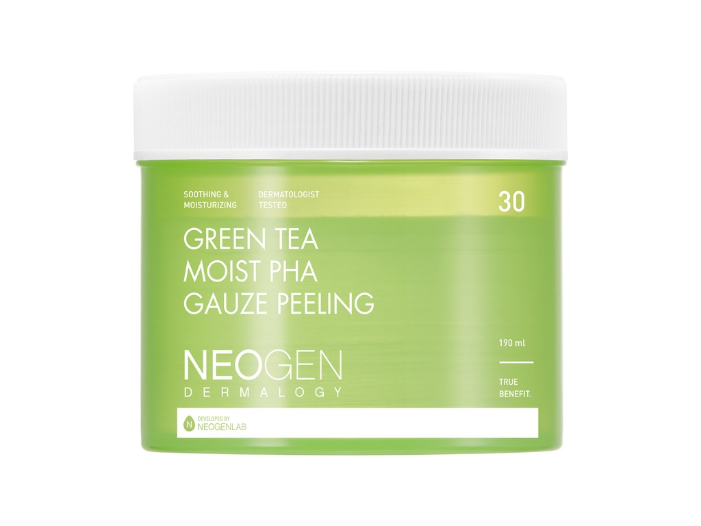 Neogen Green Tea Moist PHA Gauze Peeling 30 szt