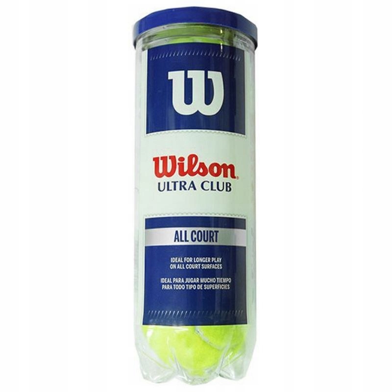 Piłki do tenisa ziemnego Wilson Ultra Club 3szt WR