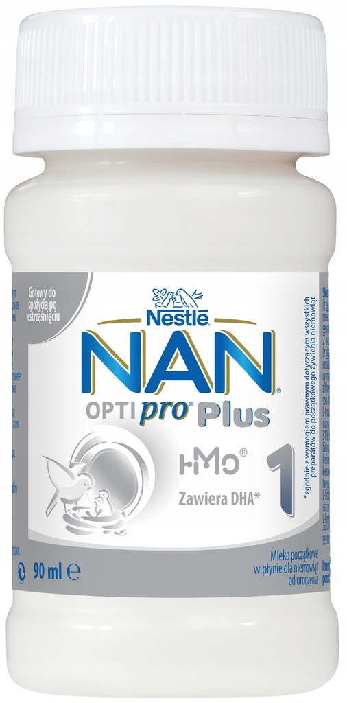 NAN OPTIPRO PLUS 1 HM-O 90ml RTF od urodzenia