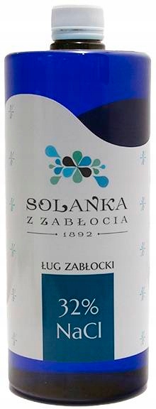 Solanka z Zabłocia ŁUG ZABŁOCKI NaCl 32% 1L Kąpiel