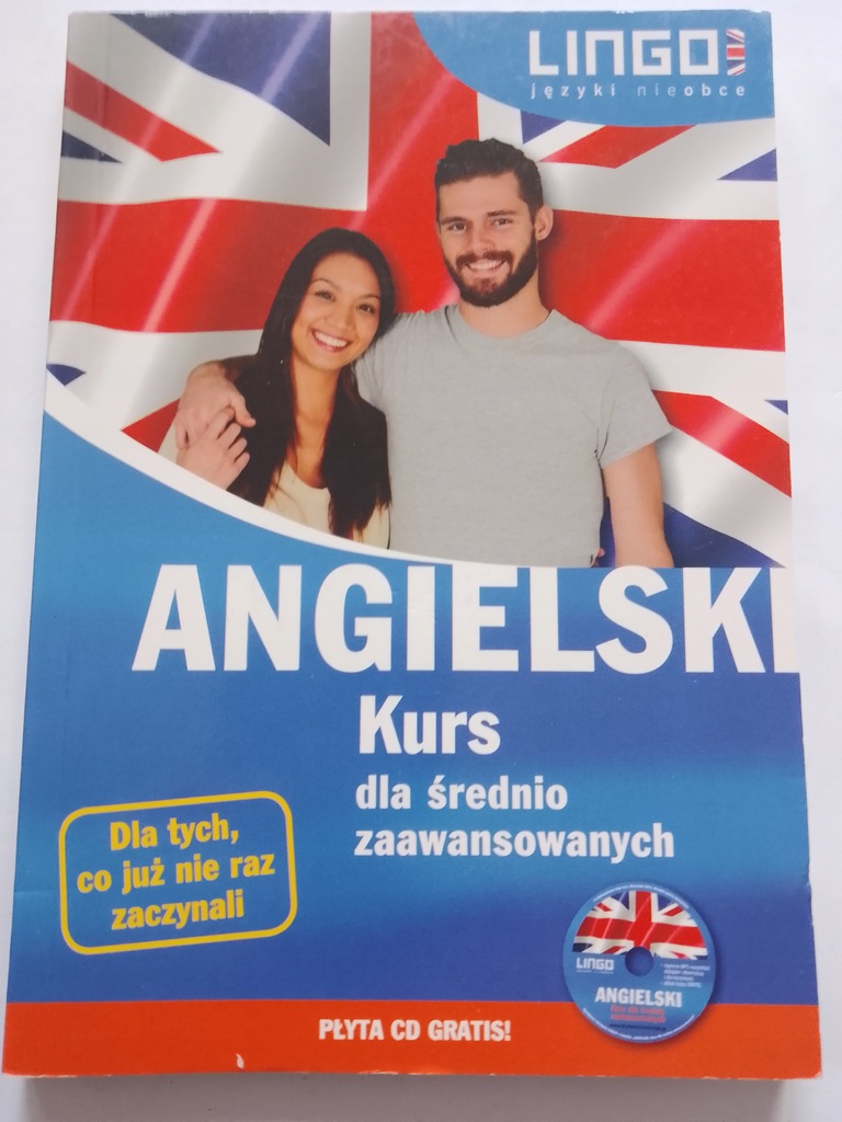 Angielski Kurs dla średnio zaawansowanych + CD Gabriela Oberda NOWA