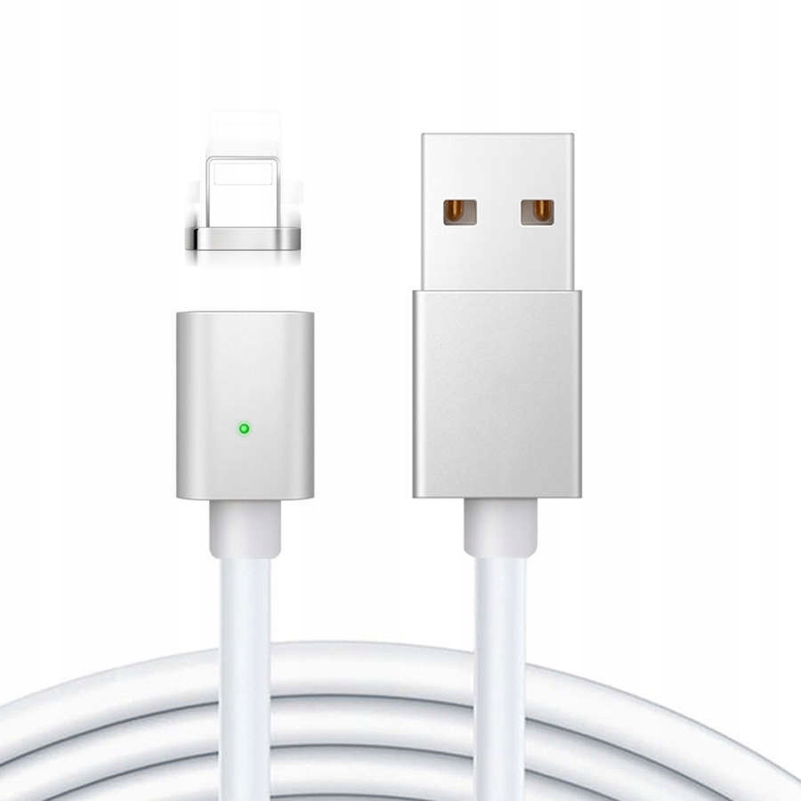 KABEL PRZEWÓD MAGNETYCZNY USB do USB-C TYPE C 1m - 12648619805 ...