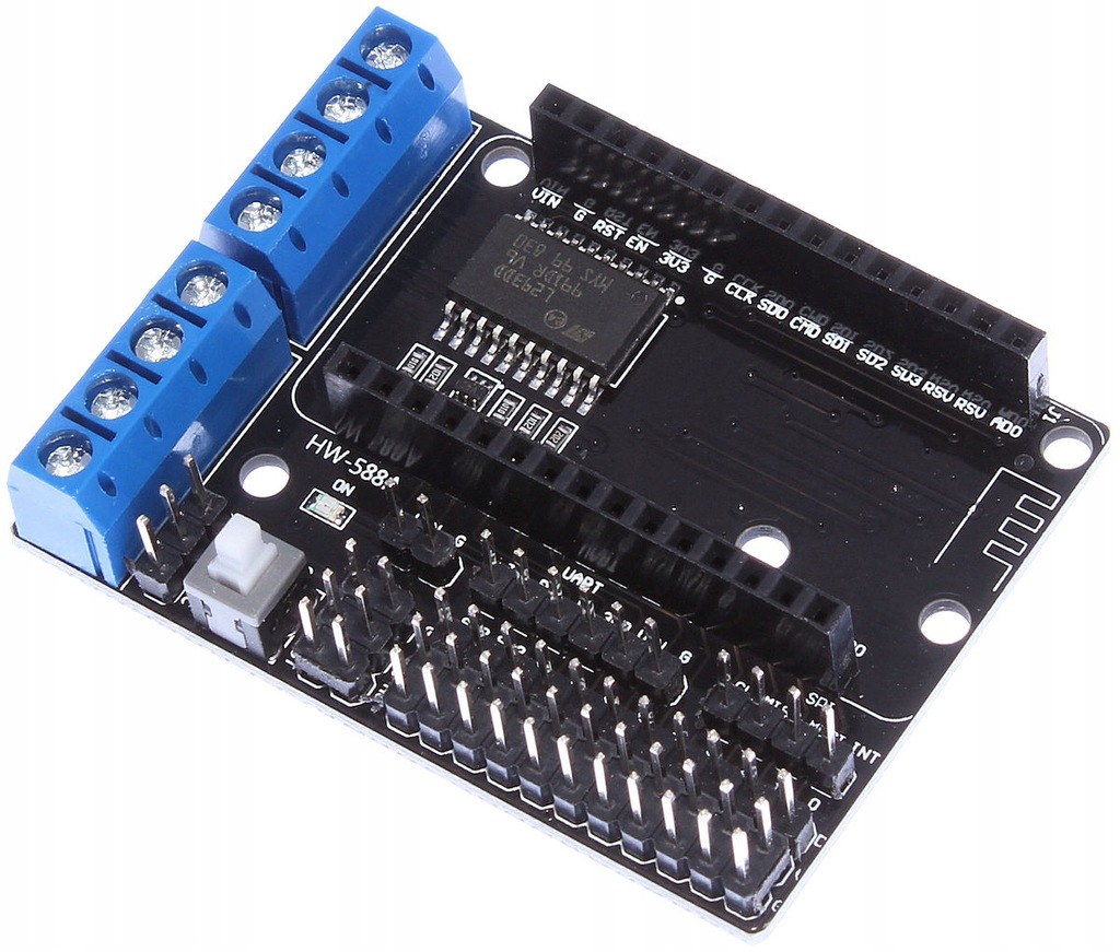 Motor Shield Kompatybilny z ESP8266 NodeMCU v2 L293D Nakładka
