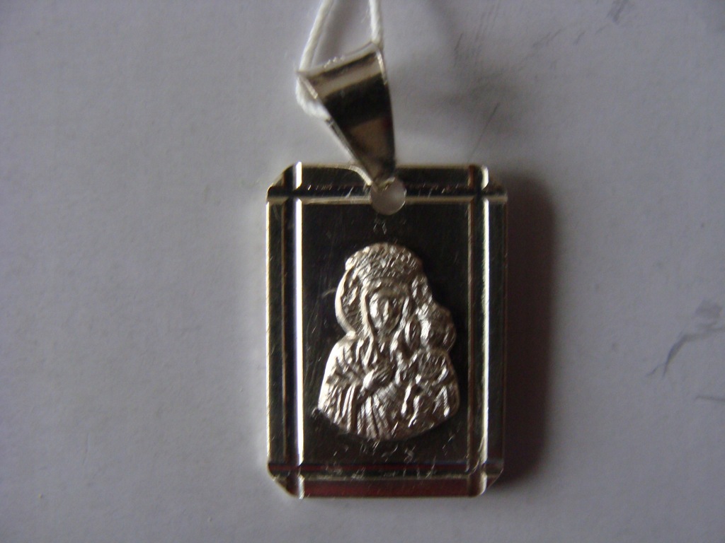 MEDALIK MB CZĘSTOCHOWSKA ZE SREBRA 925