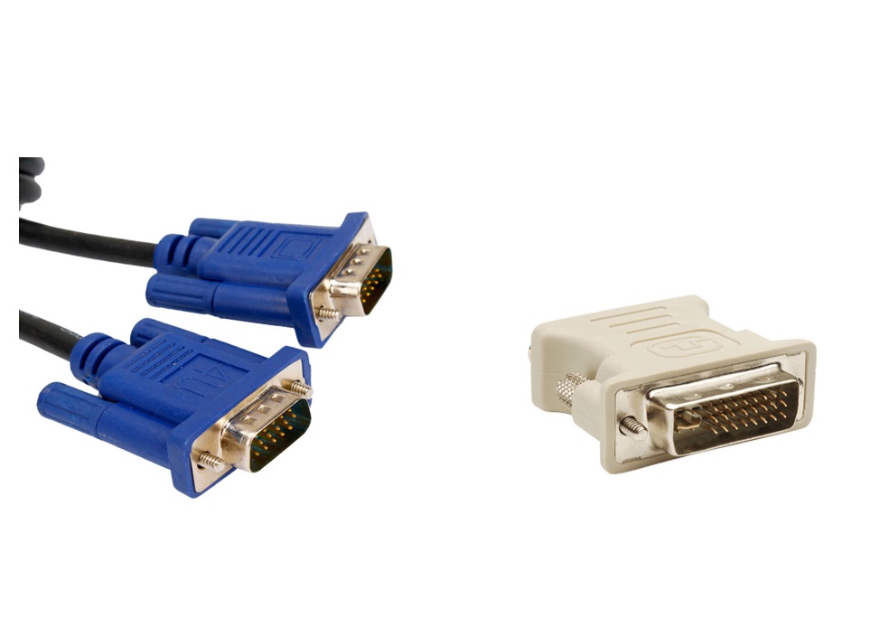 KABEL PRZEJŚCIÓWKA DO MONITORA DVI DO VGA 1,8m