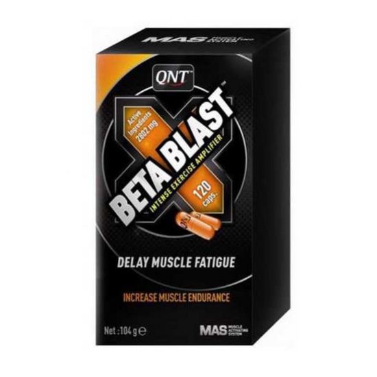 QNT BETA BLAST 120kaps. BETA ALANINA GUARANA