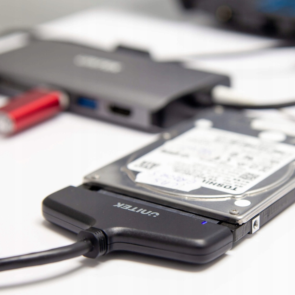 Купить Переходник моста UNITEK USB 3.1 к SATA III HDD SSD: отзывы, фото, характеристики в интерне-магазине Aredi.ru