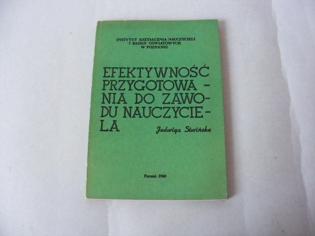 Efektywność przygotowania do zawodu nauczyciela