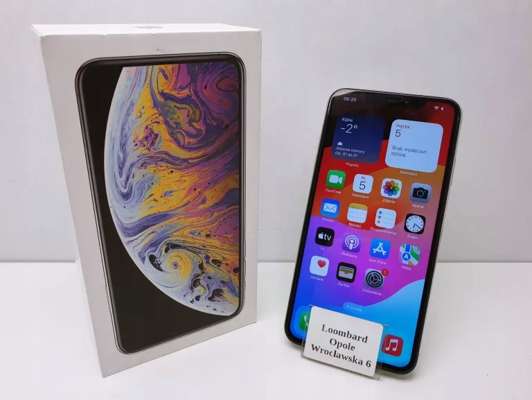 TELEFON APPLE IPHONE XS MAX 256GB 81% BAT KOMPLET