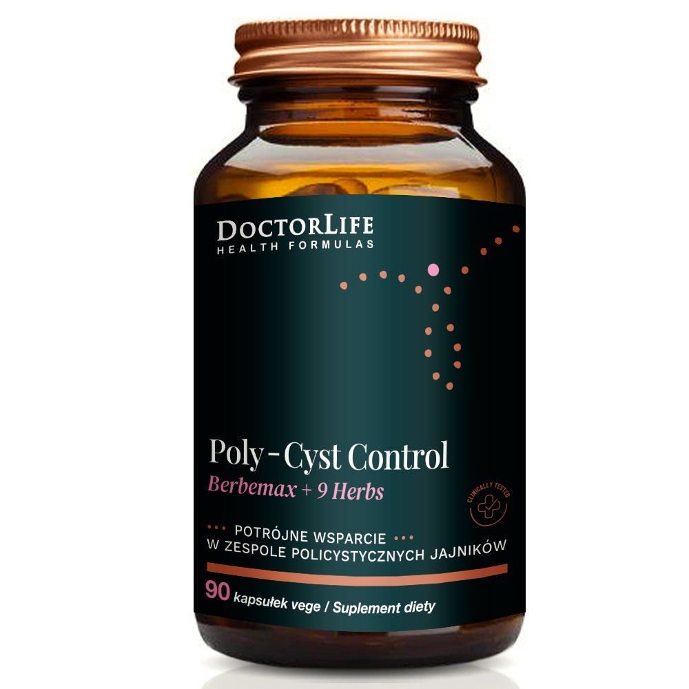 Suplement diety Doctor Life Poly-Cyst Control kapsułki 90 szt.f