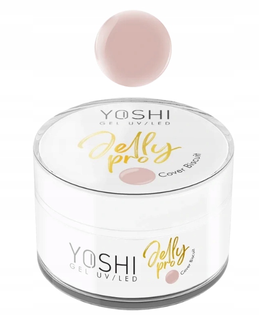 Yoshi Żel Budujący do Przedłużania Jelly Pro Cover Biscuit 15ml