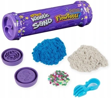 KINETIC SAND - NIESPODZIANKA FLOWFETTI PIASEK KINETYCZNY W TUBIE