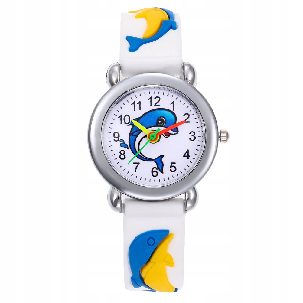 Zegarek dla dzieci z animowanym delfinem