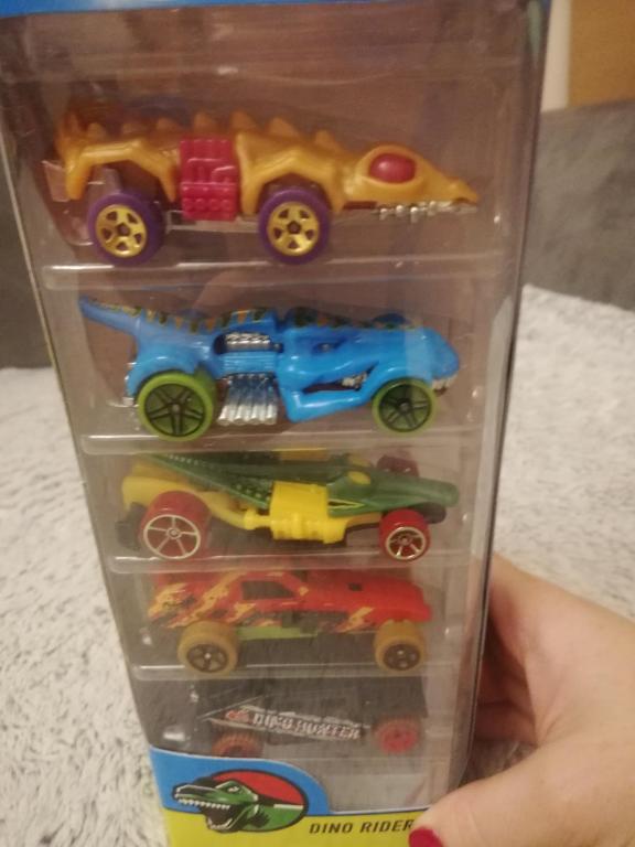 HOT WHEELS AUTKO 5-PAK DINO RIDERS DVG02