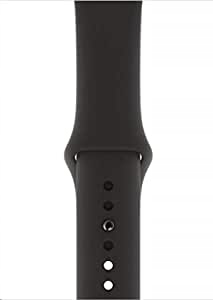Oryginalny Pasek Apple Watch 44 m czarny #1