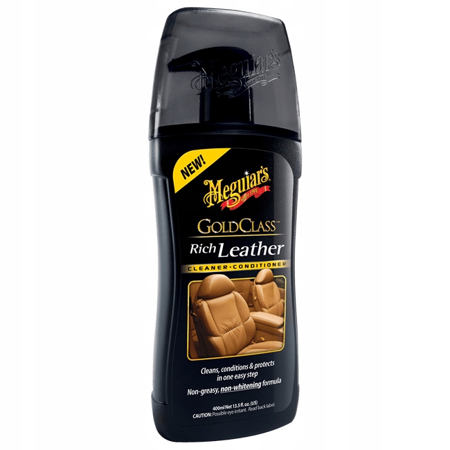 Meguiars Gold Class Rich Leather Cleaner 3w1 414ML