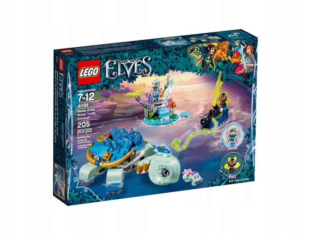 LEGO Elves 41191 Naida i zasadzka na żółwia wody