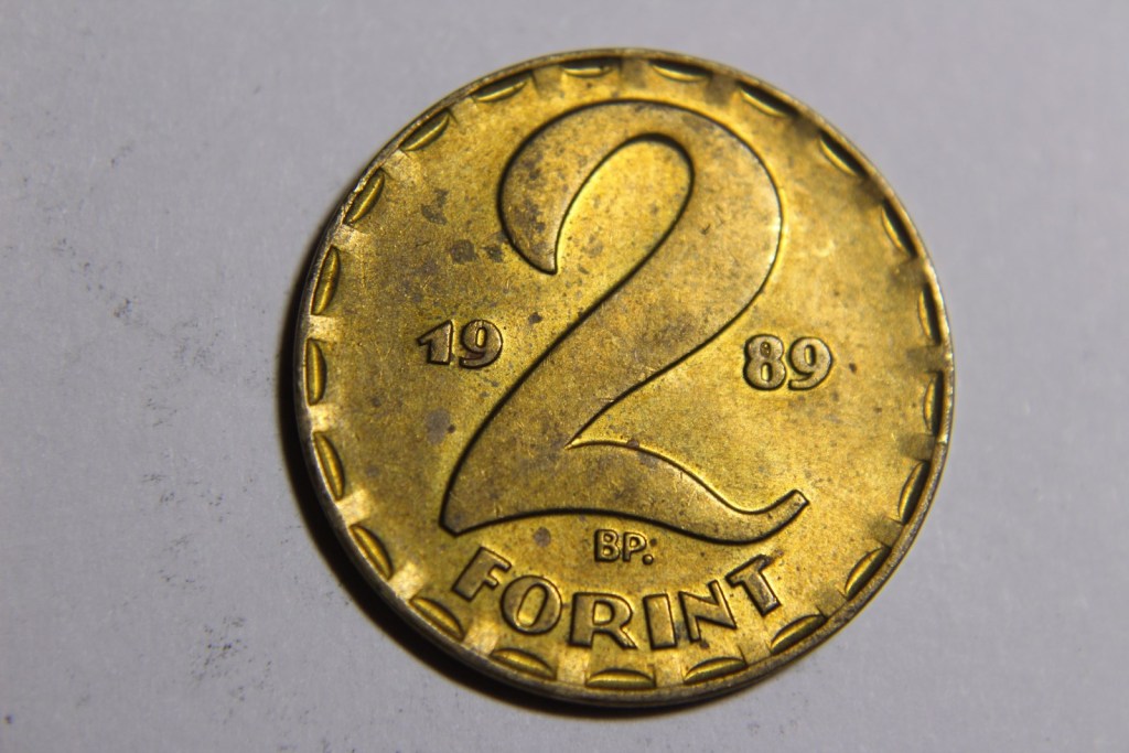 2 FORINT 1989 WĘGRY   - W378