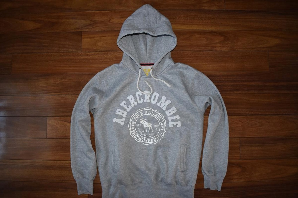 ABERCROMBIE & FITCH Bluza Kaptur Męska XL