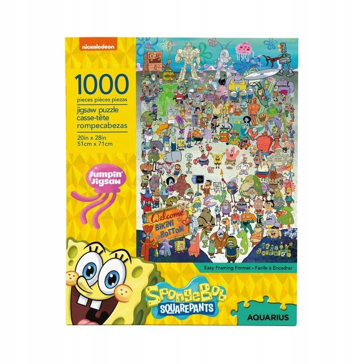Puzzle SpongeBob Obsada (1000)