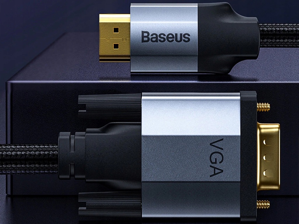 Купить АДАПТЕР BASEUS КАБЕЛЬ HDMI-VGA D-SUB FULL HD, 2 М: отзывы, фото, характеристики в интерне-магазине Aredi.ru