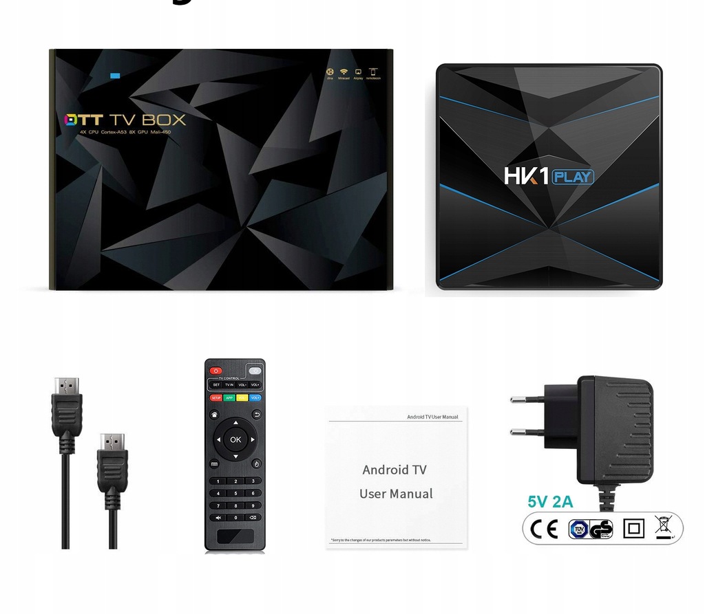 Купить SMART TV BOX GenBOX HK1 Play 4/32 ГБ ANDROID 9: отзывы, фото, характеристики в интерне-магазине Aredi.ru