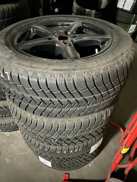 Koła AEZ opony zimowe Micheli 255/55R18 PORSCHE, VW TOUAREG