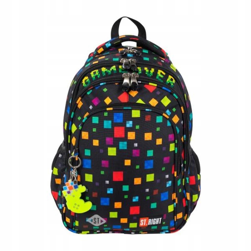 ND17_SZ-71566 Plecak 4-komorowy ST.RIGHT BP-58 Game over CACA