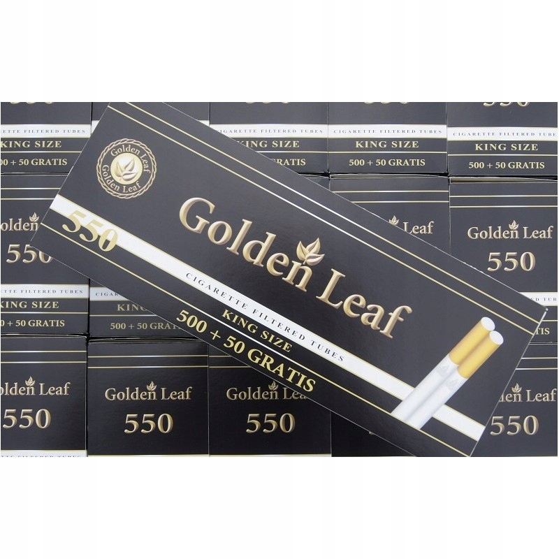Gilzy Papierosowe Golden Leaf 550 - LIMITED EDITION