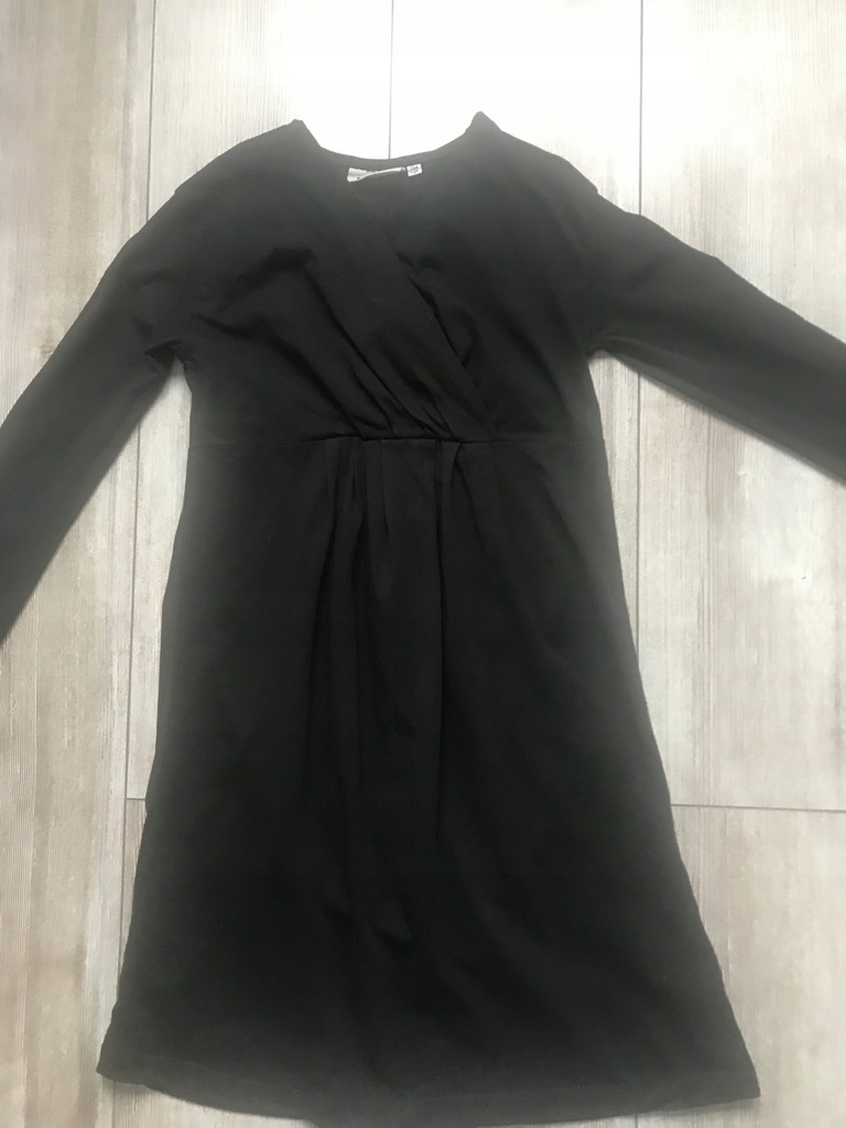 Śliczna Unikatowa Czarna Sukienka Molo