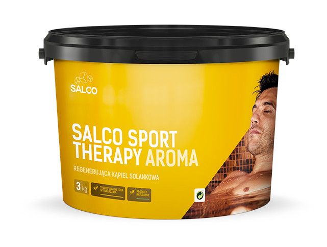 Salco Sport Therapy Aroma 3kg Sól Cytryna Żurawina