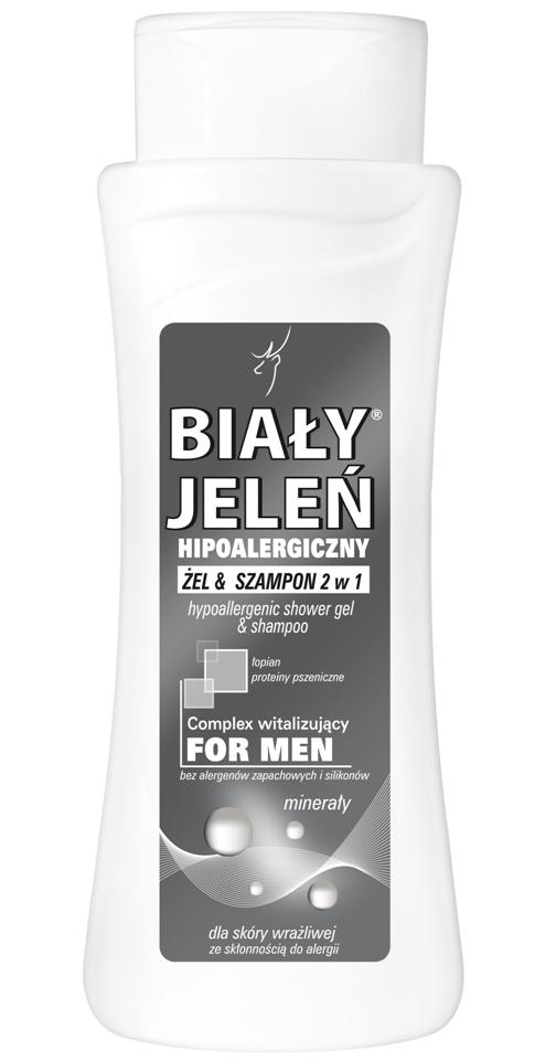 Biały Jeleń szampon 300 ml For Men