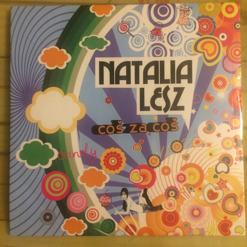 Natalia Lesz Coś Za Coś CD singiel promo