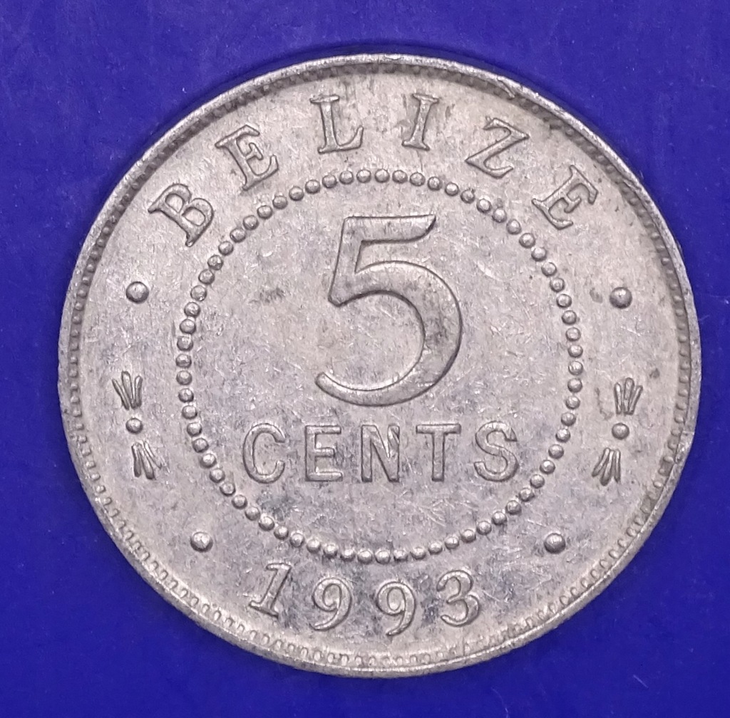 000080 Belize - 5 Cents - 1993 - 5 Centów - Elżbieta II