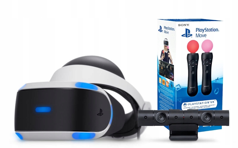 PLAYSTATION GOGLE VR + KAMERA PS4 + MOVE TWIN PACK 8687804429