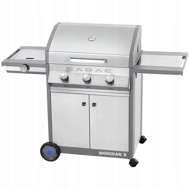 Grill gazowy stacjonarny MERIDIAN 3 ze stali