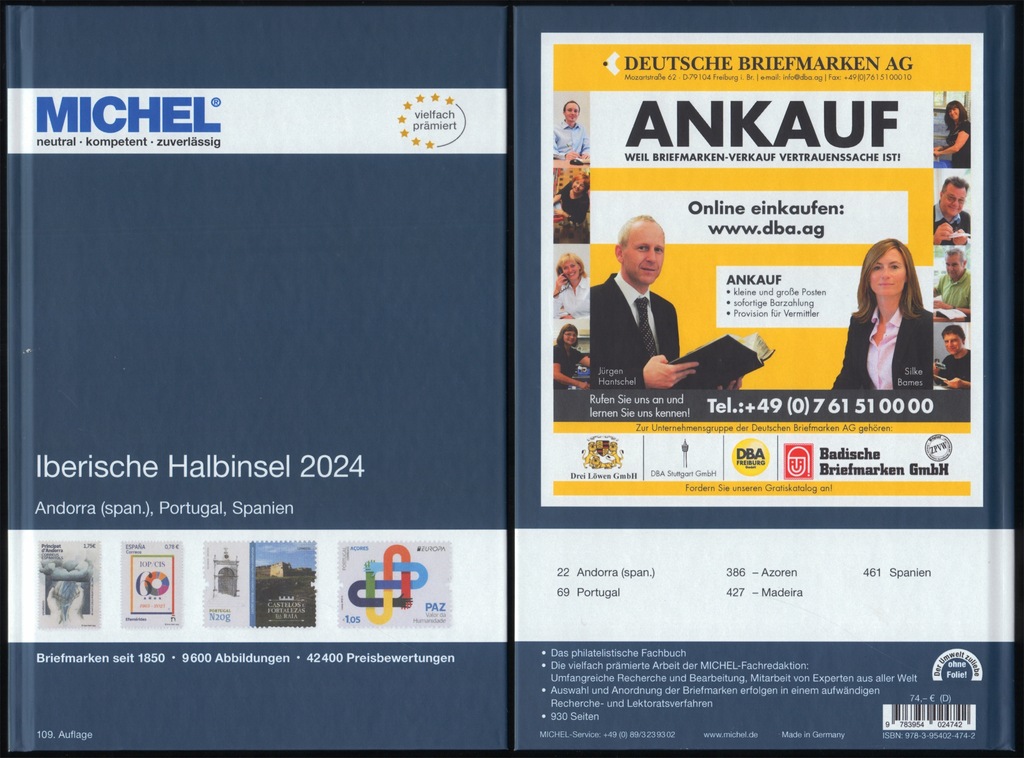 KATALOG MICHEL EUROPA T.4 2024 - NOWOŚĆ