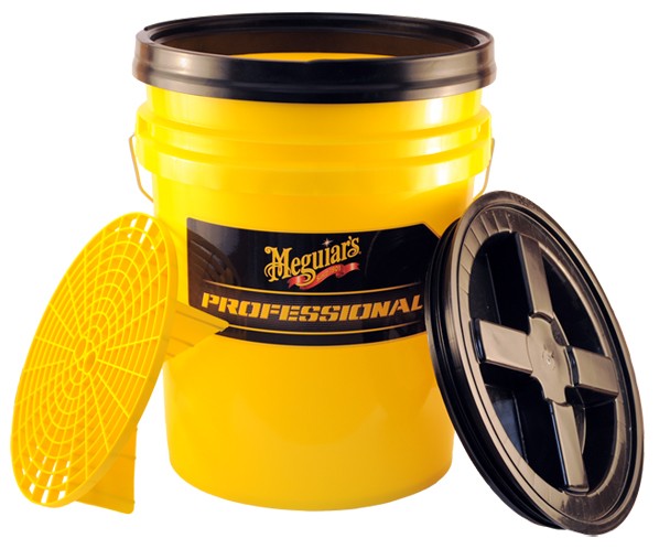 MEGUIARS'S Zestaw Żółte Wiadro Separator Pokrywka