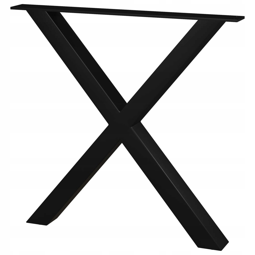stradeXL Nogi do stołu, 2 szt., kształt litery X,