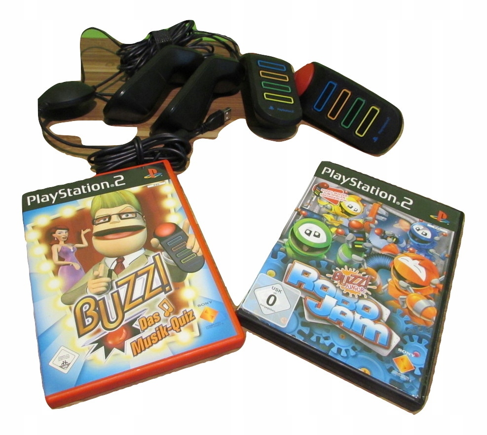 GRA BUZZ RAMBO JAM PS2 PLAYSTATION 2 KONTROLERY 4