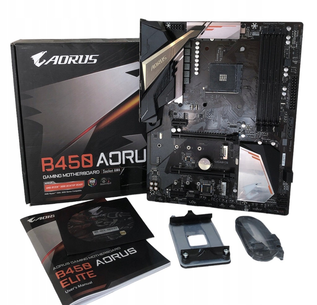Płyta główna Gigabyte B450 AORUS ELITE ATX - 13732084466 - oficjalne ...