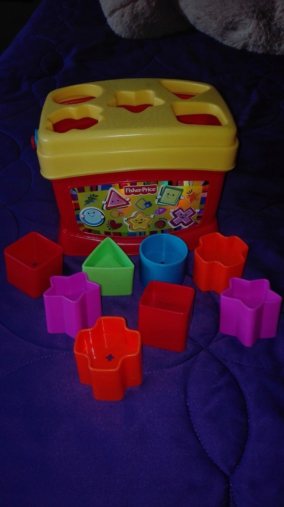 Klocki Fisher Price do dopasowywania kształtów