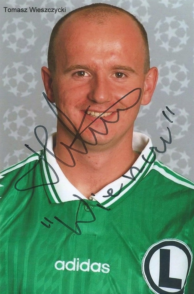 Tomasz WIESZCZYCKI autograf! POLSKA LEGIA WARSZAWA 12621569528