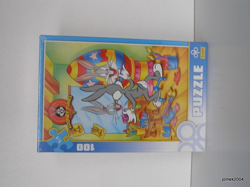 puzzle 100 elementów trefl LOONEY TUNES  ZAPRASZA