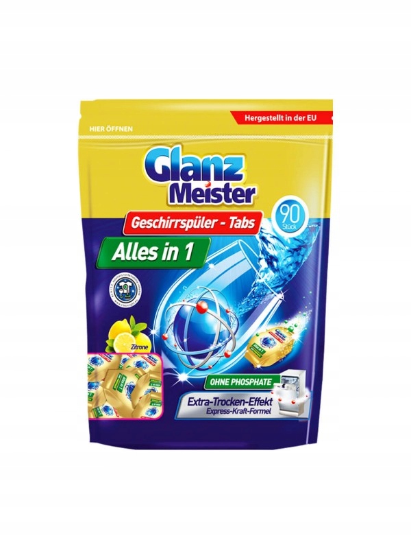 Glanz Meister Alles in 1 tabletki do zmywarki