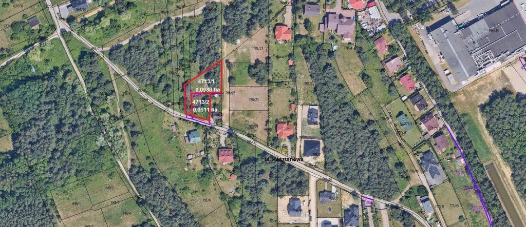 Działka, Chrzanów, Chrzanów (gm.), 980 m²